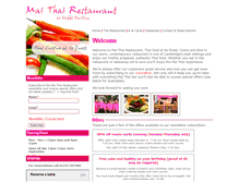 Tablet Screenshot of mai-thai-restaurant.co.uk